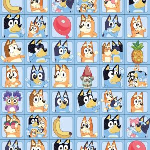 Bluey Bingo mini klistermärkesset