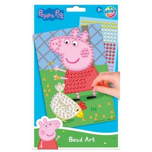 Greta gris bondgård pärlset kreativt 15x25 cm