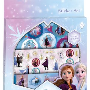 Disney Frozen äventyrs klistermärkesset 17x24 cm
