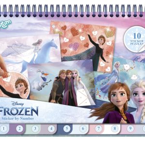 Disney Frost Klisterpyssel & Målarbok