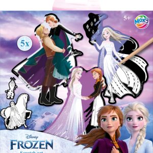 Disney Frozen Gabbys Dockskåp skrapbilder klistermärken 21x21 cm