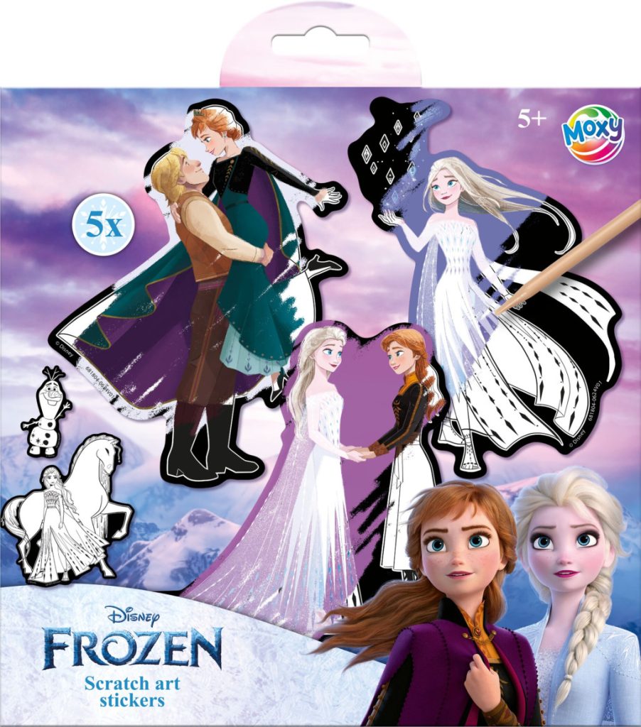 Disney Frozen Gabbys Dockskåp skrapbilder klistermärken 21x21 cm