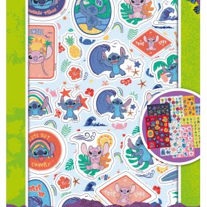 Disney Lilo and Stitch Glitter Klistermärkesbok 15x21 cm