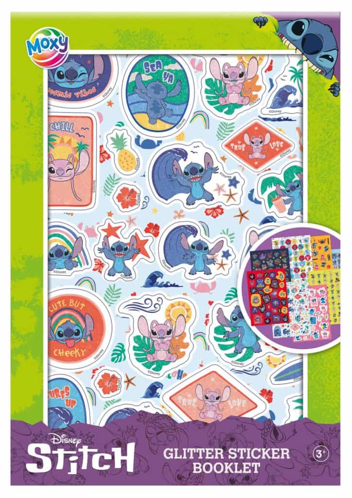 Disney Lilo and Stitch Glitter Klistermärkesbok 15x21 cm