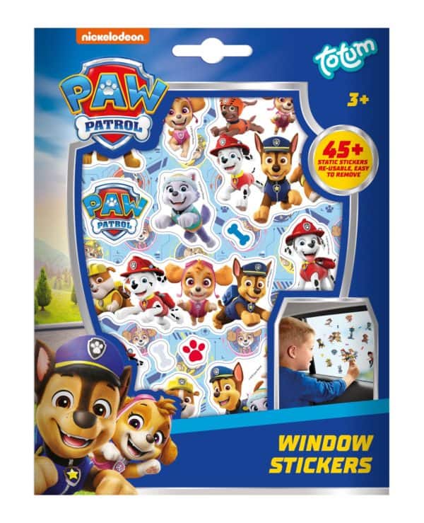 Paw Patrol Tower klistermärkeset för fönster 16x21 cm