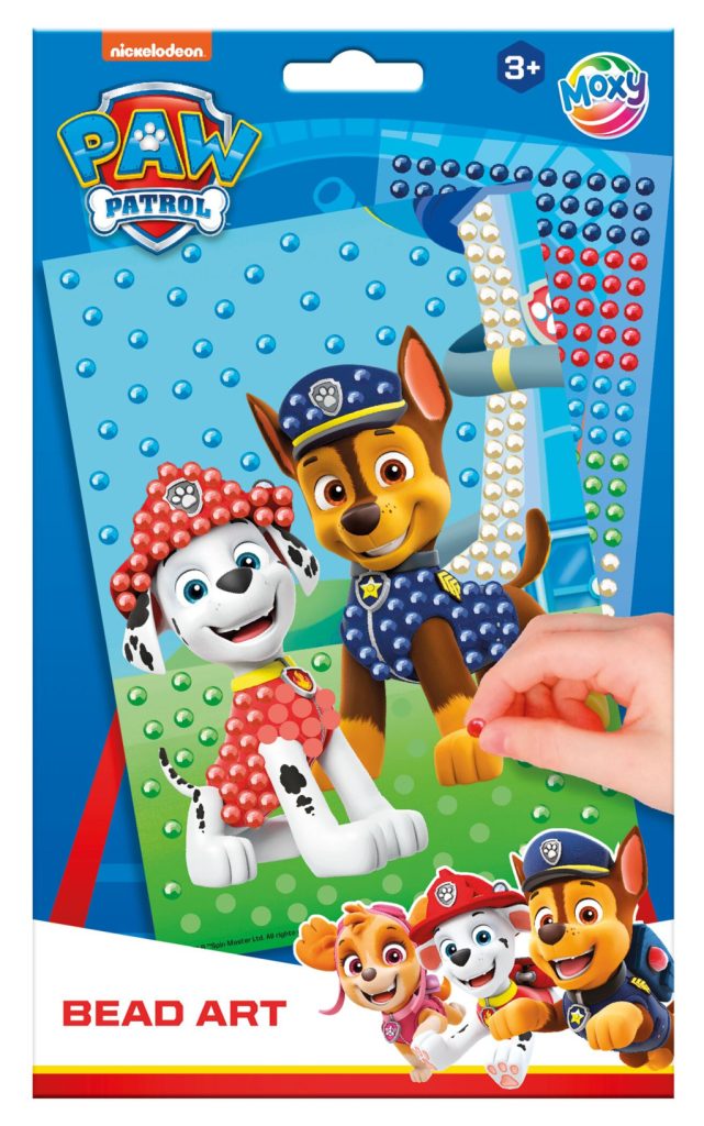 Paw Patrol kreativt pärlset för pojkar 15x25 cm