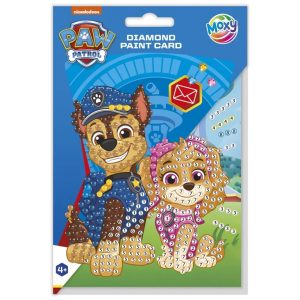 Paw Patrol torn diamantmålarkort 13x19 cm