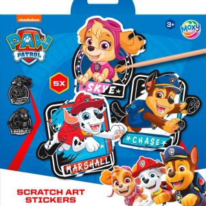 Paw Patrol Skrapstickers