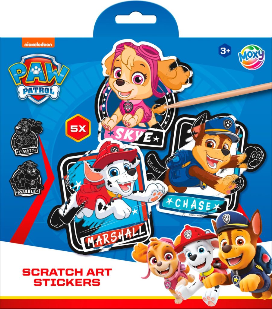 Paw Patrol Skrapstickers