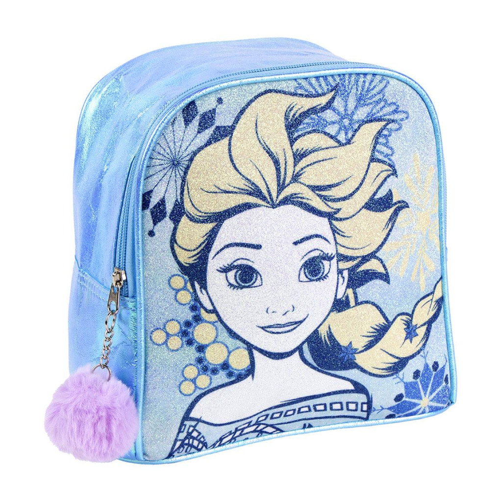 Disney Frozen glittrig holografisk ryggsäck, 21 cm
