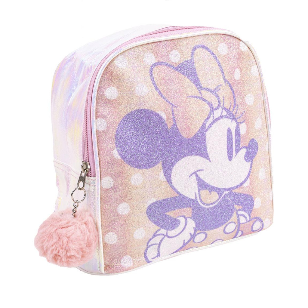Disney Minnie holografisk ryggsäck, 21 cm
