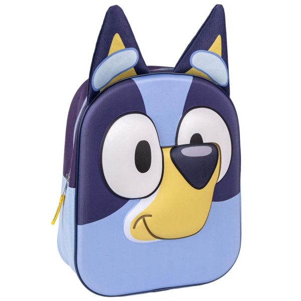 Bluey 3D ryggsäck, väska 27 cm
