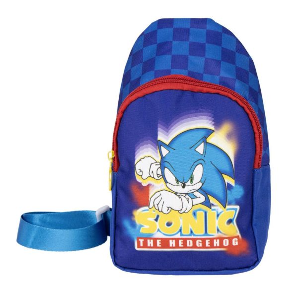 Sonic the Hedgehog bandolier sidoväska 23 cm
