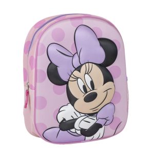 Disney Mimmi Pigg Lila 3D Ryggsäck, 31 cm väska