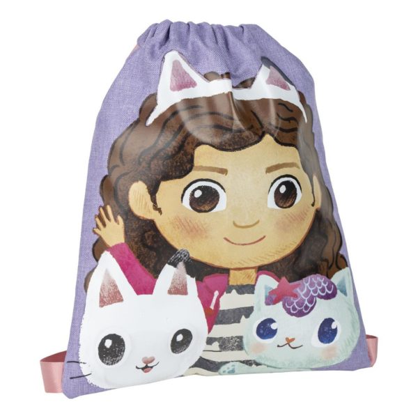 Gabbys Dockskåp Cats dragsko-ryggsäck 33 cm
