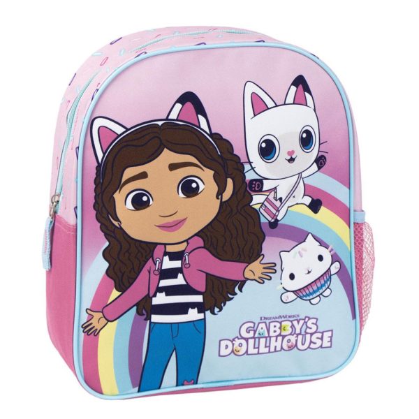 Gabbys Dockskåp Rainbow ryggsäck, 29 cm