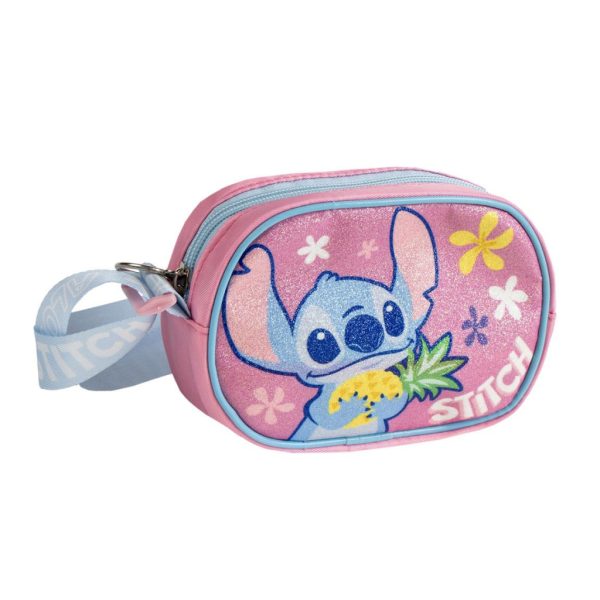 Disney Lilo and Stitch ananas glittrig crossbody-väska, axelväska