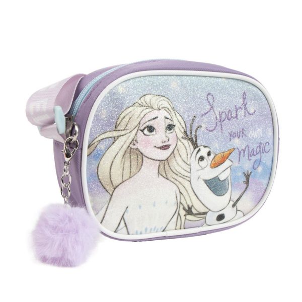 Disney Frozen Spark glittrig axelväska 15x11 cm
