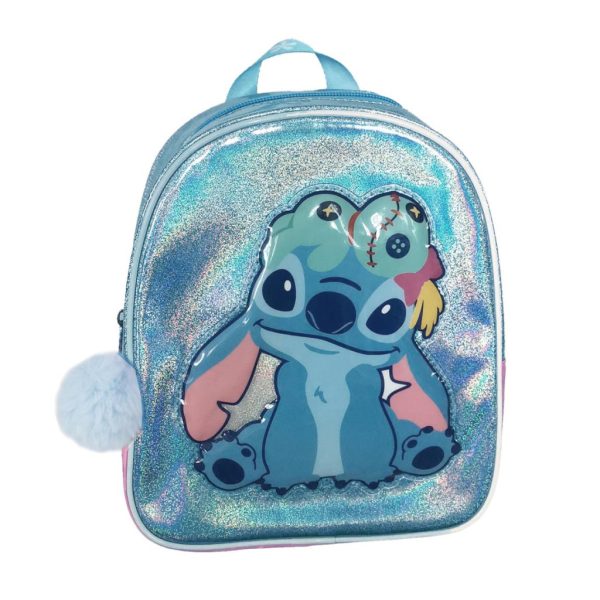 Disney Lilo and Stitch hologramryggsäck, 23 cm