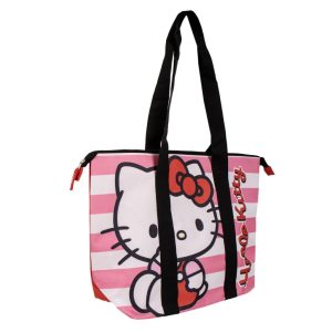 Hello Kitty Randig strandväska 47 cm