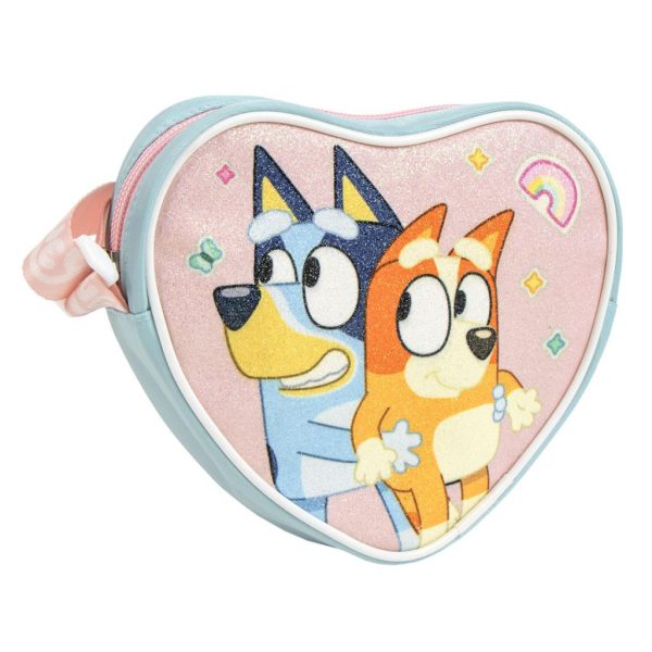 Bluey Hug glittrig axel- och crossbodyväska
