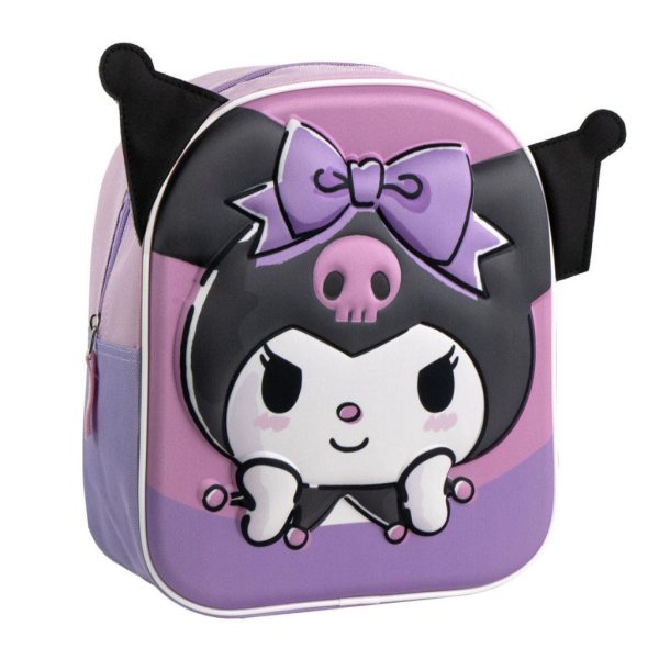 Hello Kitty Kuromi 3D-ryggsäck, 31 cm