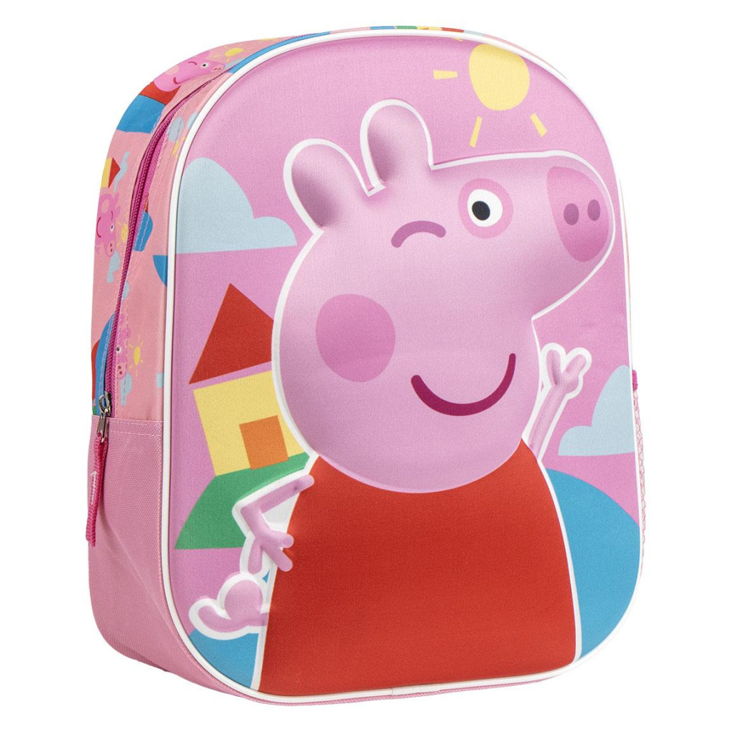 Peppa Pig Sunshine 3D ryggsäck, väska 31 cm