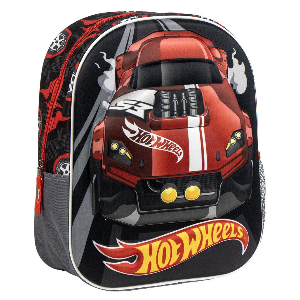 Hot Wheels Turbo 3D ryggsäck, 31 cm