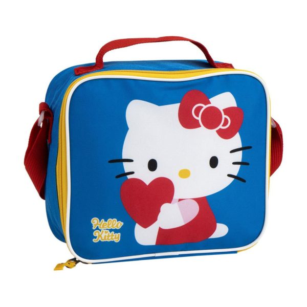 Hello Kitty blå termo lunchväska 24 cm