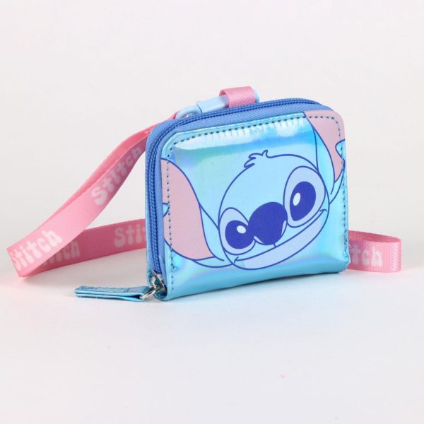 Disney Lilo and Stitch iriserande plånbok med nackrem
