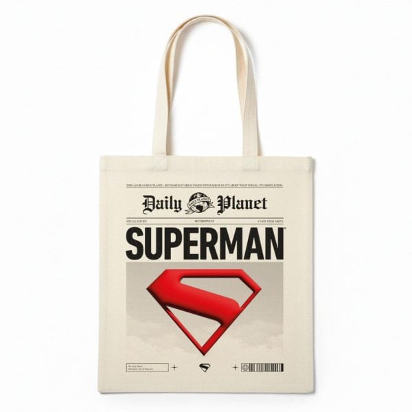 Superman Friends Daily Planet shoppingväska, 40 cm