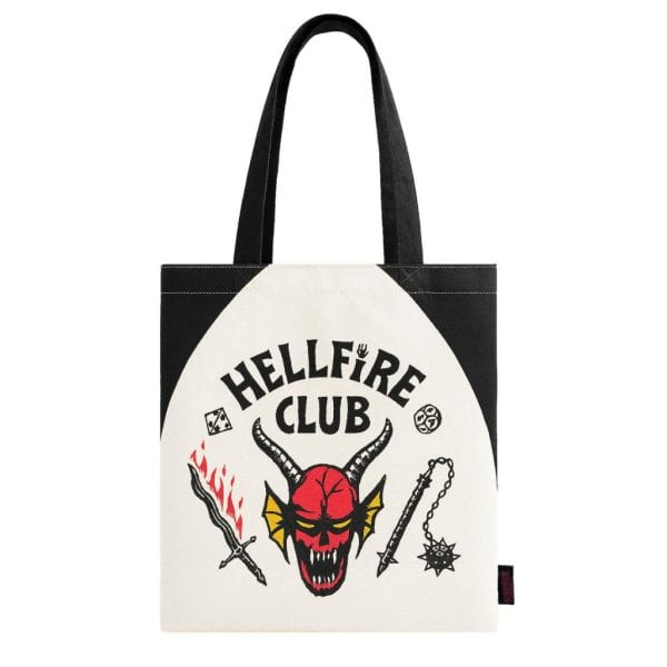 Stranger Things Hellfire Club shoppingväska 40 cm