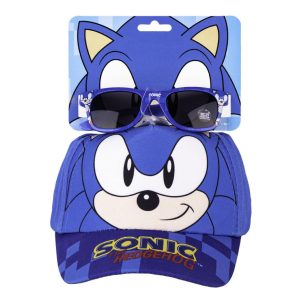 Sonic the Hedgehog solglasögon och keps set