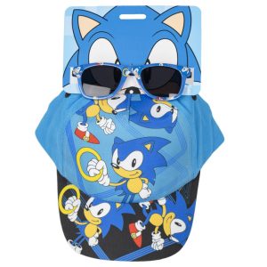 Sonic the Hedgehog solglasögon och keps set