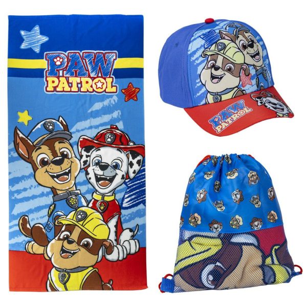 Paw Patrol Buddies handduk, gympapåse och keps set