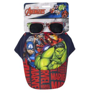 Avengers solglasögon och basebollkeps set