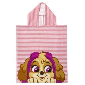 Paw Patrol Besties strandhandduk poncho 50 x 115 cm
