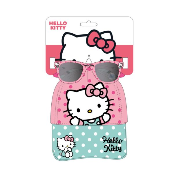Hello Kitty solglasögon och keps set