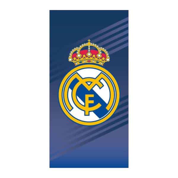Real Madrid Crown badhandduk, strandhandduk 70x140 cm (Fast Dry)