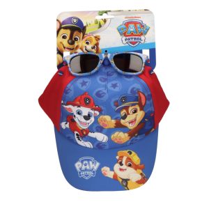 Paw Patrol Keps & Solglasögon Set 53 cm – UV400 Skydd Blå