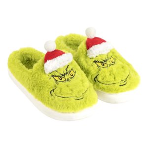 The Grinch tomteluva vuxen vintertofflor 42/43
