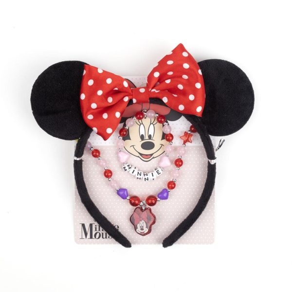 Disney Minnie Charm smyckes- och diademset
