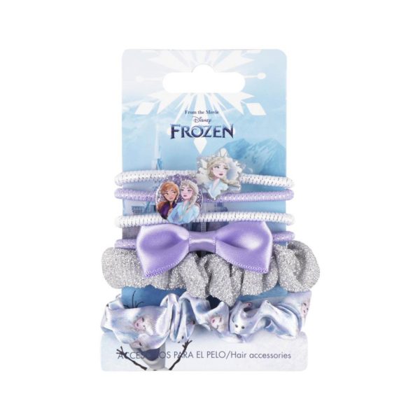 Disney Frozen set med 6 hårsnoddar 8x13 cm