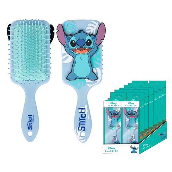 Disney Lilo and Stitch 3D Hårborste med Lövmotiv 23,5 cm