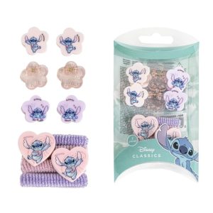 Disney Lilo and Stitch Alien Heart hårspänne och hårsnoddset i ask