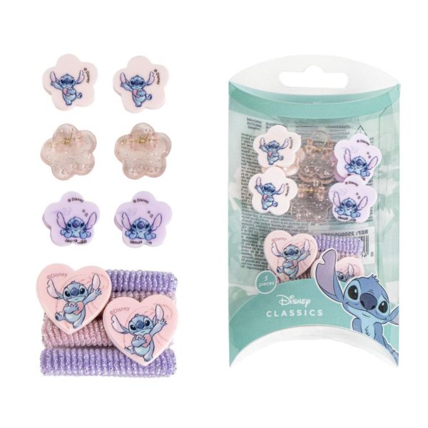 Disney Lilo and Stitch Alien Heart hårklämma och hårsnoddset i ask