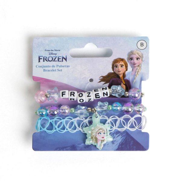 Disney Frozen armbandsset med snöflingor, 3 delar