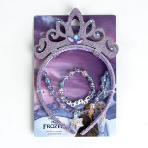 Disney Frozen smyckes- och diademset med snöflingor