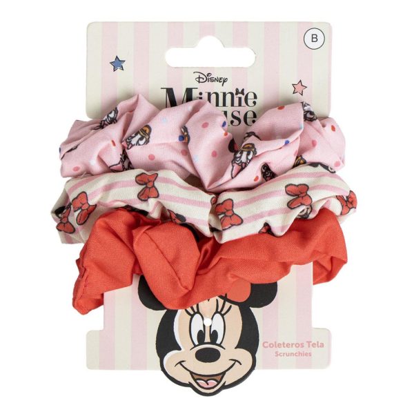 Disney Minnie Set med 3 hårsnoddar