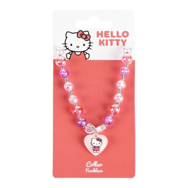 Hello Kitty halsband med pärlor